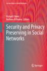 Image for Security and privacy preserving in social networks