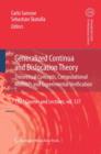 Image for Generalized Continua and Dislocation Theory: Theoretical Concepts, Computational Methods and Experimental Verification