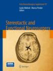 Image for Stereotactic and functional neurosurgery
