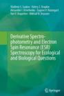 Image for Derivative Spectrophotometry and Electron Spin Resonance (ESR) Spectroscopy for Ecological and Biological Questions