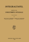 Image for Unbestimmte Integrale