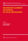 Image for Boundary Element Advances in Solid Mechanics : 440