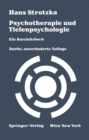 Image for Psychotherapie und Tiefenpsychologie: Ein Kurzlehrbuch
