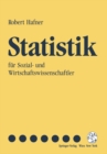 Image for Statistik: fur Sozial- und Wirtschaftswissenschaftler