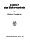 Image for Lexikon der Elektrotechnik
