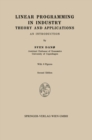 Image for Linear Programming in Industry: Theory and Applications. An Introduction