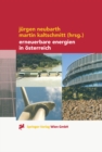 Image for Erneuerbare Energien in Osterreich: Systemtechnik, Potenziale, Wirtschaftlichkeit, Umweltaspekte
