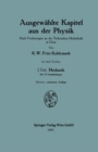 Image for Ausgewahlte Kapitel aus der Physik: Nach Vorlesungen an der Technischen Hochschule in Graz
