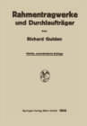 Image for Rahmentragwerke und Durchlauftrager