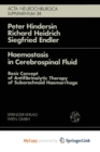 Image for Haemostasis in Cerebrospinal Fluid