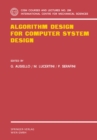 Image for Algorithm Design for Computer System Design
