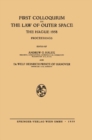 Image for First Colloquium On the Law of Outer Space: The Hague 1958. Proceedings