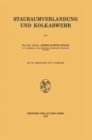 Image for Stauraumverlandung Und Kolkabwehr