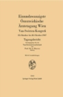 Image for Einundzwanzigste Osterreichische Arztetagung Wien: Van-swieten-kongre: 23. Oktober Bis 28. Oktober 1967