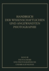 Image for Photochemie und Photographische Chemikalienkunde