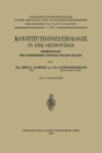 Image for Konstitutionspathologie in der Orthopadie: Erbbiologie des Peripheren Bewegungsapparates