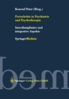Image for Fortschritte in Psychiatrie und Psychotherapie: Interdisziplinare und integrative Aspekte
