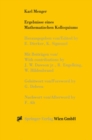 Image for Karl Menger: Ergebnisse eines Mathematischen Kolloquiums