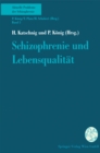 Image for Schizophrenie und Lebensqualitat