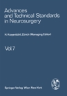 Image for Advances and Technical Standards in Neurosurgery : 7