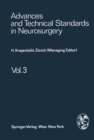 Image for Advances and Technical Standards in Neurosurgery : 3