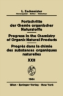 Image for Fortschritte der Chemie Organischer Naturstoffe / Progress in the Chemistry of Organic Natural Products / Progres dans la Chimie des Substances Organiques Naturelles. : 22