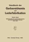 Image for Bibliographie der gerbereichemischen und ledertechnischen Literatur 1700-1956
