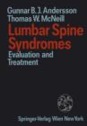 Image for Lumbar Spine Syndromes : Evaluation and Treatment
