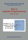 Image for Kurs in Logischer Programmierung