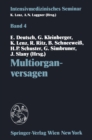 Image for Multiorganversagen: (10. Wiener Intensivmedizinische Tage, 21.-22. Februar 1992)