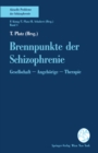 Image for Brennpunkte der Schizophrenie: Gesellschaft - Angehorige - Therapie