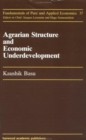 Image for Agrarian Structure And Economi