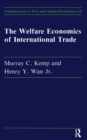 Image for Welfare Economics Of Internati