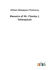 Image for Memoirs of Mr. Charles J. Yellowplush