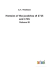 Image for Memoirs of the Jacobites of 1715 and 1745