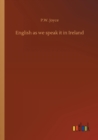 Image for English as we speak it in Ireland