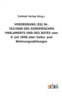 Image for VERORDNUNG (EG) Nr. 763/2008 DES EUROPAEISCHEN PARLAMENTS UND DES RATES vom 9. Juli 2008 uber Volks- und Wohnungszahlungen