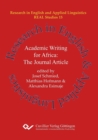 Image for Academic Writing for Africa : The Journal Article