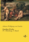 Image for Goethes Werke : IV. Abteilung 4. Band