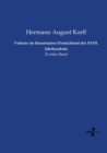 Image for Voltaire im literarischen Deutschland des XVIII. Jahrhunderts : Zweiter Band