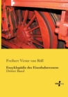 Image for Enzyklopadie des Eisenbahnwesens : Dritter Band