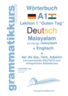 Image for Woerterbuch Deutsch - Malayalam (Indien) - Englisch