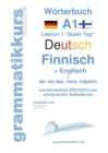 Image for Woerterbuch Deutsch - Finnisch - Englisch Niveau A1