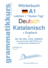 Image for Woerterbuch Deutsch - Katalanisch - Englisch Niveau A1