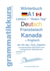 Image for Woerterbuch Deutsch - Franzoesisch Kanada - Englisch Niveau A1