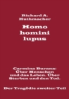 Image for Homo homini lupus. Der Tragoedie zweiter Teil