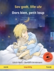Image for Sov godt, lille ulv - Dors bien, petit loup (norsk - fransk)