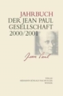 Image for Jahrbuch der Jean- Paul- Gesellschaft : 35./36. Jahrgang