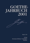 Image for Goethe Jahrbuch : Band 118/2001