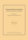 Image for Deutsches Rechtswoerterbuch : Woerterbuch der alteren deutschen Rechtssprache.Bd. XIII, Heft 1/2 - Schwefel-selbzwoelft